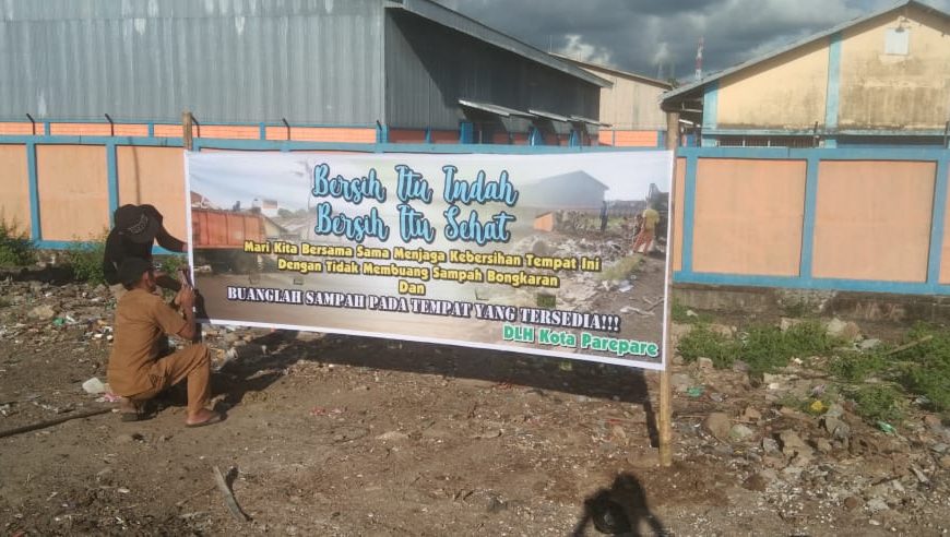 DLH Parepare Imbau Stop Buang Sampah Sembarangan, Demi Budayakan Bersih Itu Indah dan Sehat